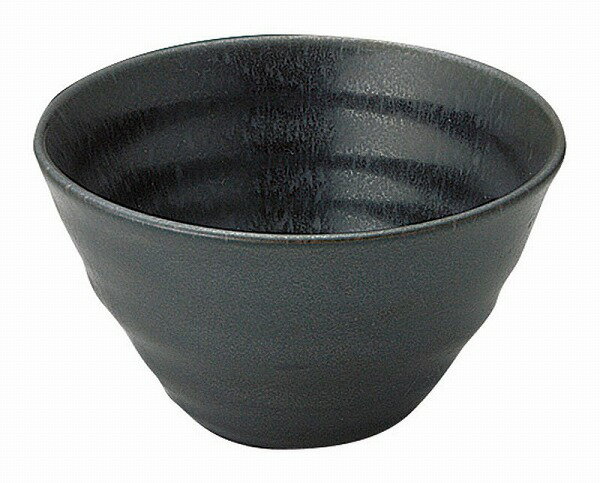光洋陶器 KOYO 黒洋 リップル碗 大