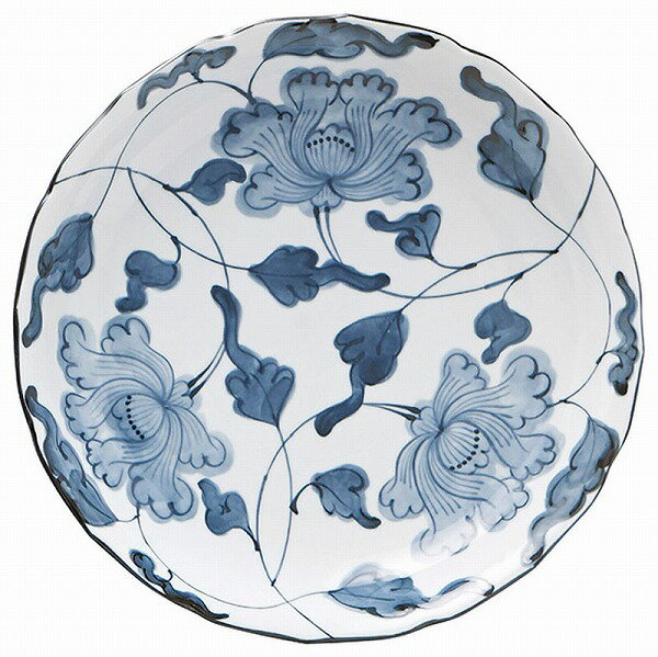 光洋陶器 KOYO 牡丹唐草 36.5cm皿