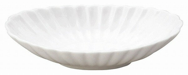 光洋陶器 KOYO かすみ 白 楕円皿 小