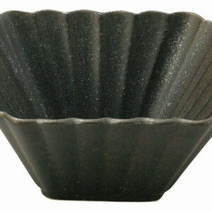 光洋陶器 KOYO かすみ 黒 9cm正角深鉢