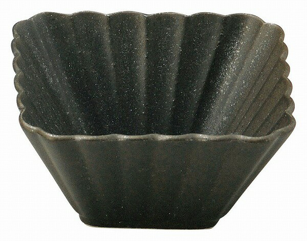 光洋陶器 KOYO かすみ 黒 9cm正角深鉢