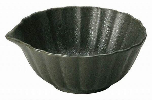 光洋陶器 KOYO かすみ 黒 7cm口付小鉢
