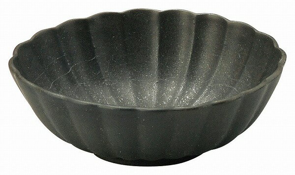 光洋陶器 KOYO かすみ 黒 11.5cm楕円小鉢