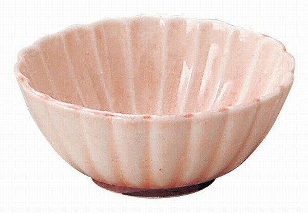 光洋陶器 KOYO かすみ ピンク 7cm楕円小鉢