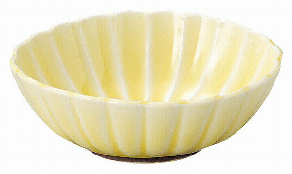 光洋陶器 KOYO かすみ 黄 11.5cm楕円小鉢