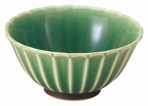 光洋陶器 KOYO かすみ 緑 10.5cmボウル