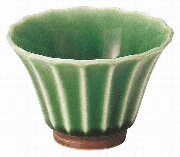 光洋陶器 KOYO かすみ 緑 8cm深小鉢