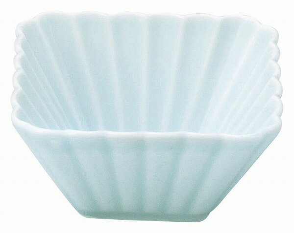 光洋陶器 KOYO かすみ 青白 9cm正角深鉢