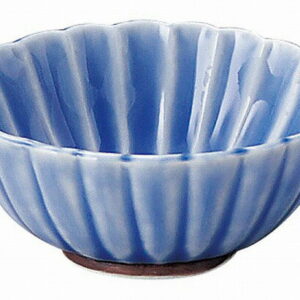 光洋陶器 KOYO かすみ ブルー 7cm楕円小鉢