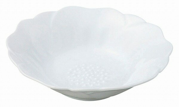 光洋陶器 KOYO 椿 白 深皿 大
