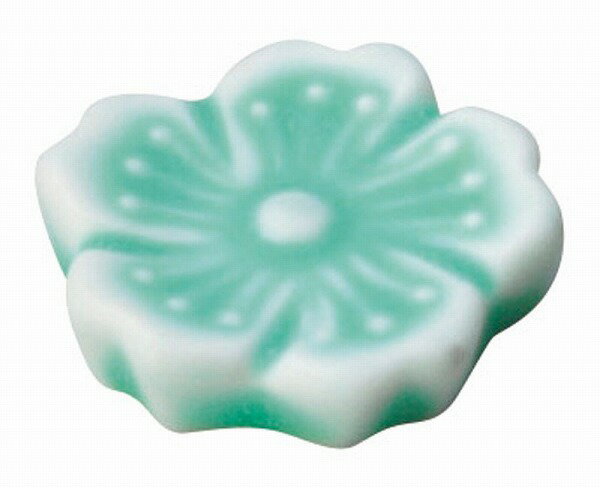 光洋陶器 KOYO 花衣 グリーン 箸置き