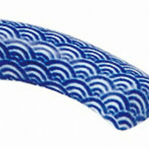 光洋陶器 KOYO 青海波 青 扇 箸置き