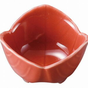光洋陶器 KOYO 三つ葉 赤 珍味