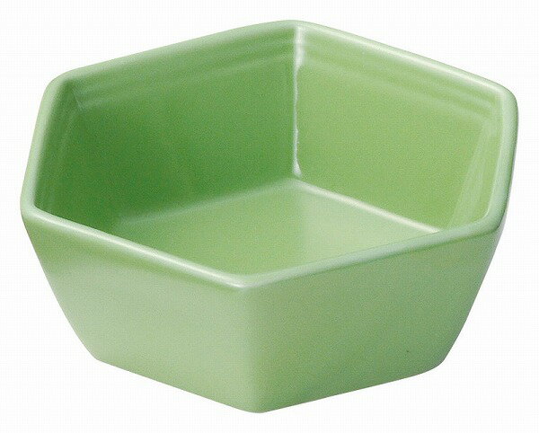 光洋陶器 KOYO 六角 緑 小鉢