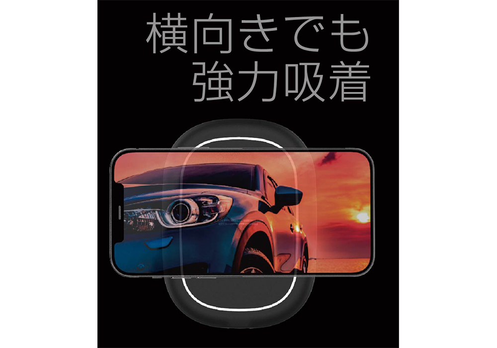 マグネットワイヤレス充電器 エアコン取付 - 画像 (5)