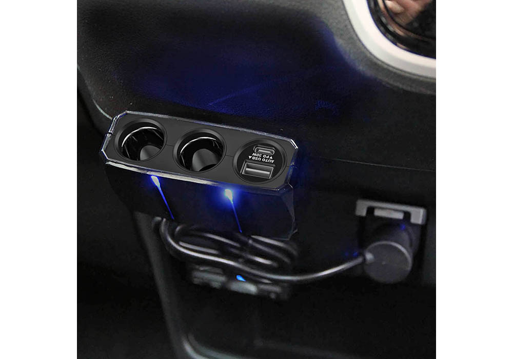 2連セパレートソケット PD30W/リバーシブルUSB自動判定 - 画像 (2)