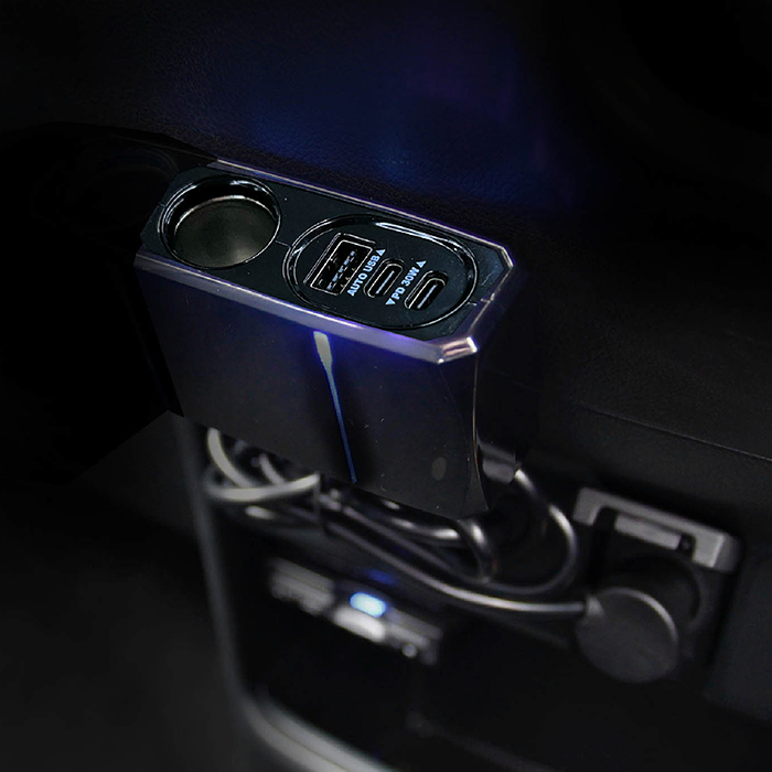 セパレートソケット 2PD30W / リバーシブルUSB自動判定 - 画像 (2)