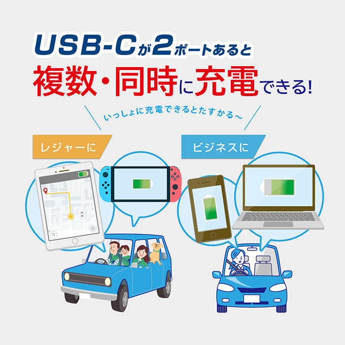 アクセサリー電源ソケット PD65W ダイレクトタイプ - 画像 (5)