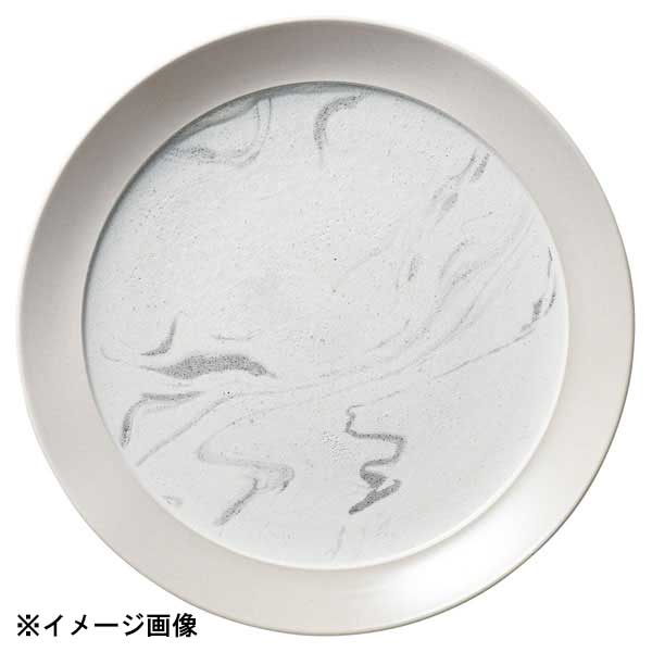 光洋陶器 KOYO サラサ マーブルホワイト 28cm プレート 10642002