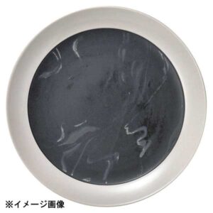 光洋陶器 KOYO サラサ マーブルブラック 28cm プレート 10643002