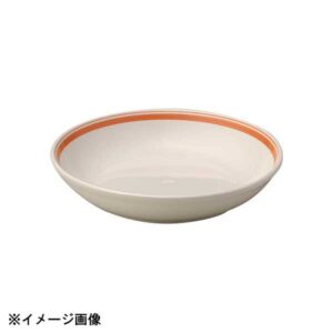 光洋陶器 KOYO カントリーサイド ソーバー オレンジ 25.5cm パスタボウル 10725010