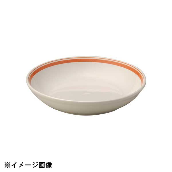 光洋陶器 KOYO カントリーサイド ソーバー オレンジ 25.5cm パスタボウル 10725010