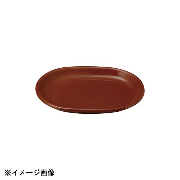 光洋陶器 KOYO カントリーサイド チャコールブラウン 24cm プラター 11161046