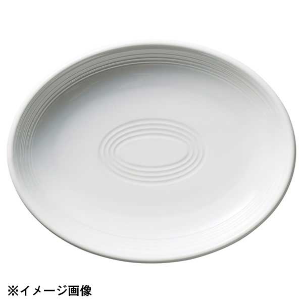 光洋陶器 KOYO オービット フロスティーホワイト 24cm プラター 12600046