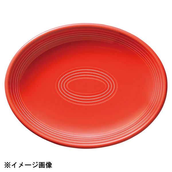 光洋陶器 KOYO オービット ローズレッド 24cm プラター 12640046