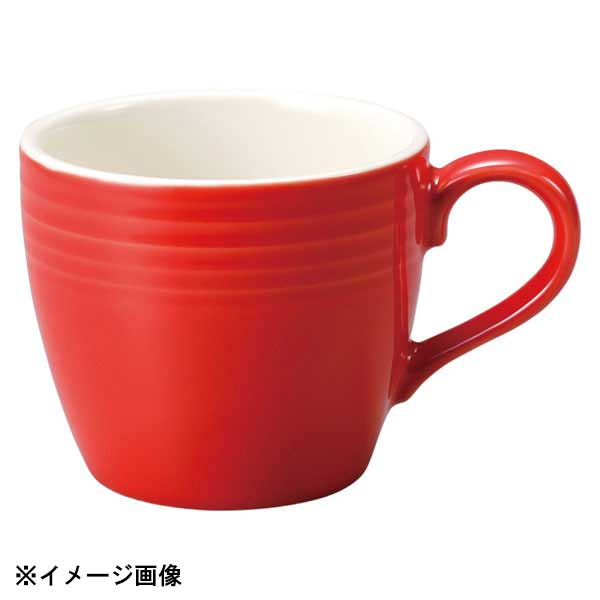 光洋陶器 KOYO オービット ローズレッド マグカップ 12640050