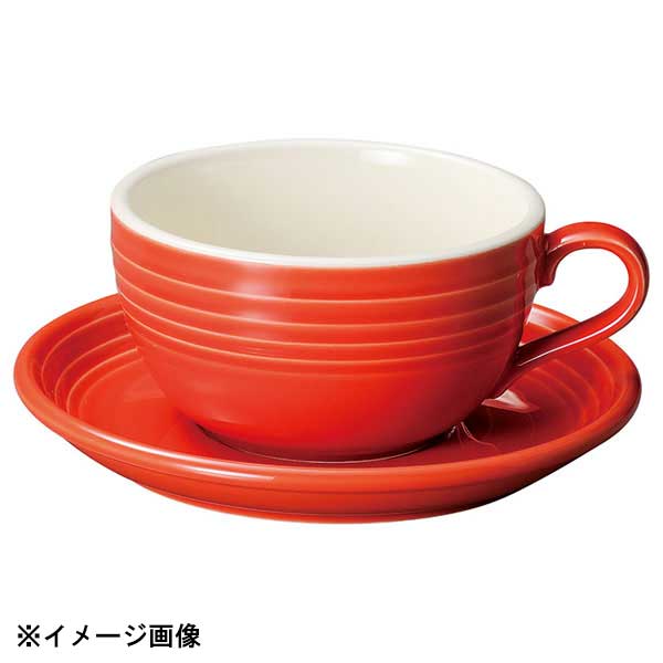 光洋陶器 KOYO オービット ローズレッド ラテカップ カップのみ 12640056
