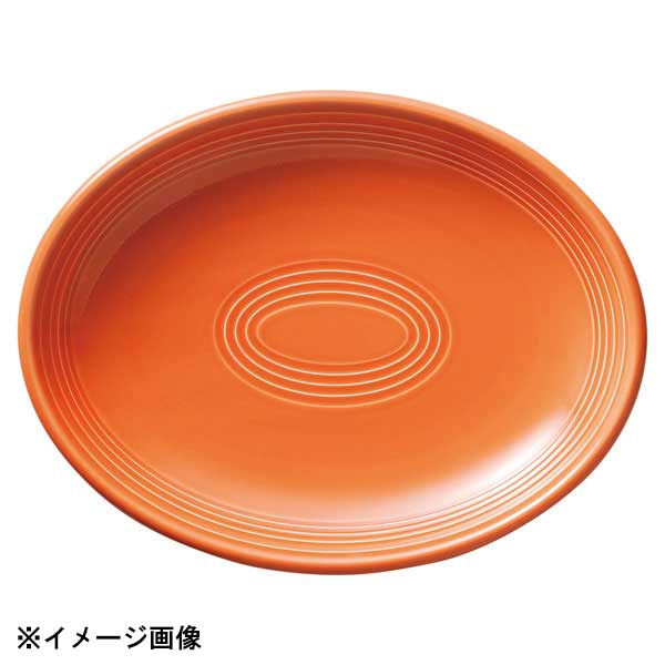 光洋陶器 KOYO オービット マンダリンオレンジ 28.5cm プラター 12650044