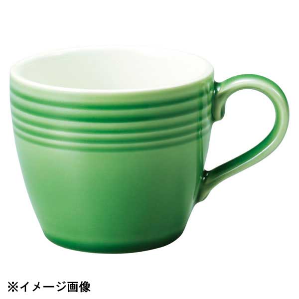 光洋陶器 KOYO オービット メドウグリーン マグカップ 12670050