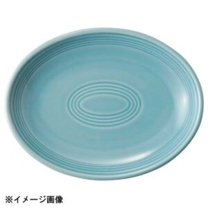 光洋陶器 KOYO オービット ターコイズブルー 28.5cm プラター 12686044