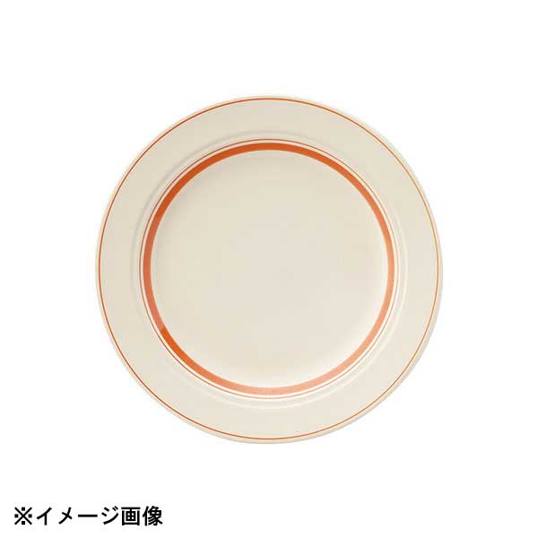 光洋陶器 KOYO カントリーサイド ソーバー オレンジ 23cm ミート皿 13425004