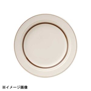 光洋陶器 KOYO カントリーサイド ダーク ブラウン 25.5cm ディナー皿 13426003