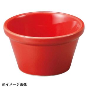 光洋陶器 KOYO オービット ローズレッド 7.5cm ソースカップ 13440098