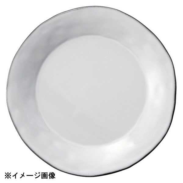 光洋陶器 KOYO ラフェルム スモークホワイト 19cm プレート 13510006