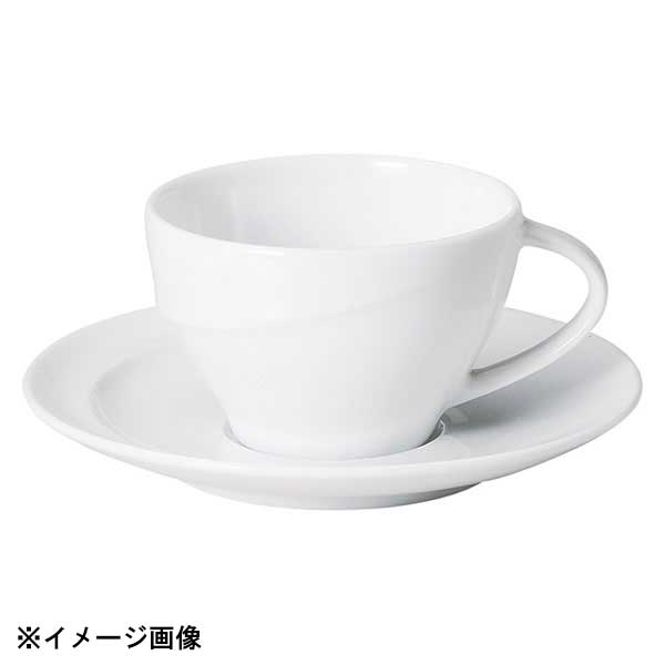 光洋陶器 KOYO アルコ ピュアホワイト コーヒーソーサー ソーサーのみ 14400055