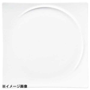 光洋陶器 KOYO アルコ ピュアホワイト 23cm スクエアープレート 14400063