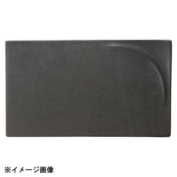 光洋陶器 KOYO アルコ クリスタルブラック 33cm 長角プレート 14431046