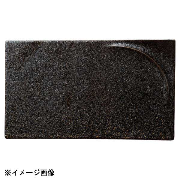 光洋陶器 KOYO アルコ クリスタルブラウン 33cm 長角プレート 14461046