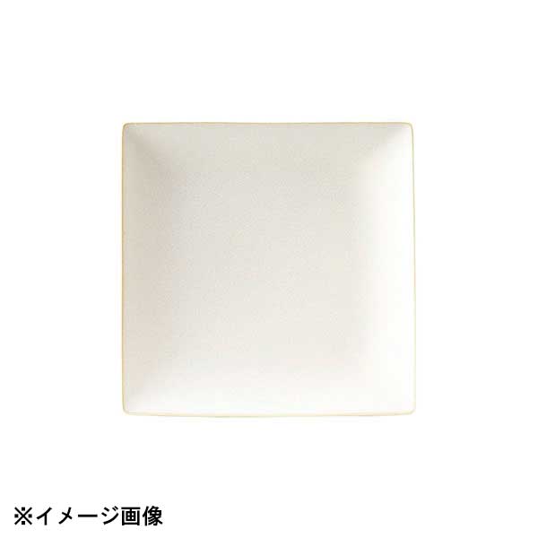 光洋陶器 KOYO パティオ オフホワイト 18cm 角皿 14720065
