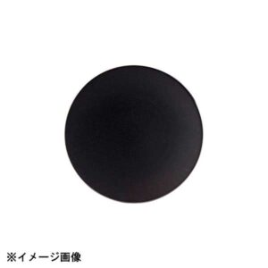 光洋陶器 KOYO パティオ マットブラック 19cm 皿 14730006