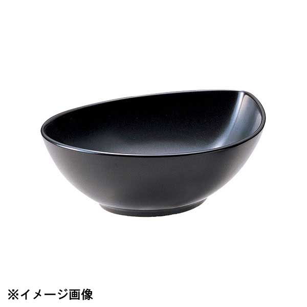 光洋陶器 KOYO パティオ マットブラック 19cm デュードロップボウル 14730033