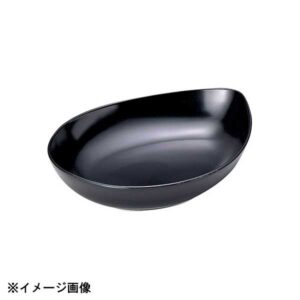 光洋陶器 KOYO パティオ マットブラック 27.5cm デュードロップボウル 14730038