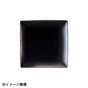 光洋陶器 KOYO パティオ マットブラック 16.5cm 角皿 14730066