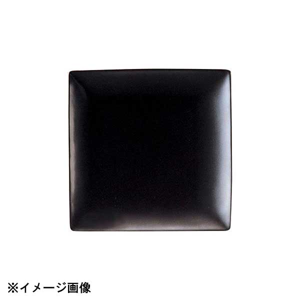 光洋陶器 KOYO パティオ マットブラック 16.5cm 角皿 14730066