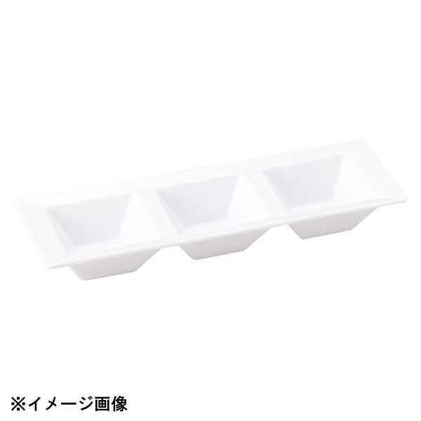 光洋陶器 KOYO スクエアー 深型3連菜 14900098