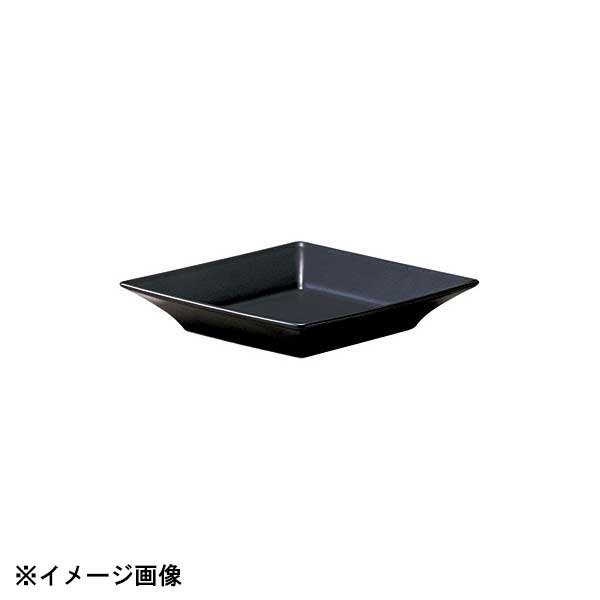 光洋陶器 KOYO スクエアー マットブラック 15.5cm 深皿 14930014